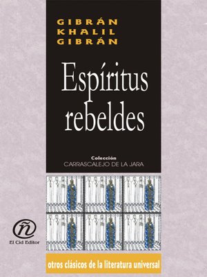cover image of Espíritus Rebeldes